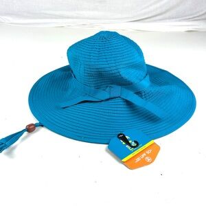 Sunday Afternoon Beach Bucket Hat One Size Blue NWT UPF 50 +